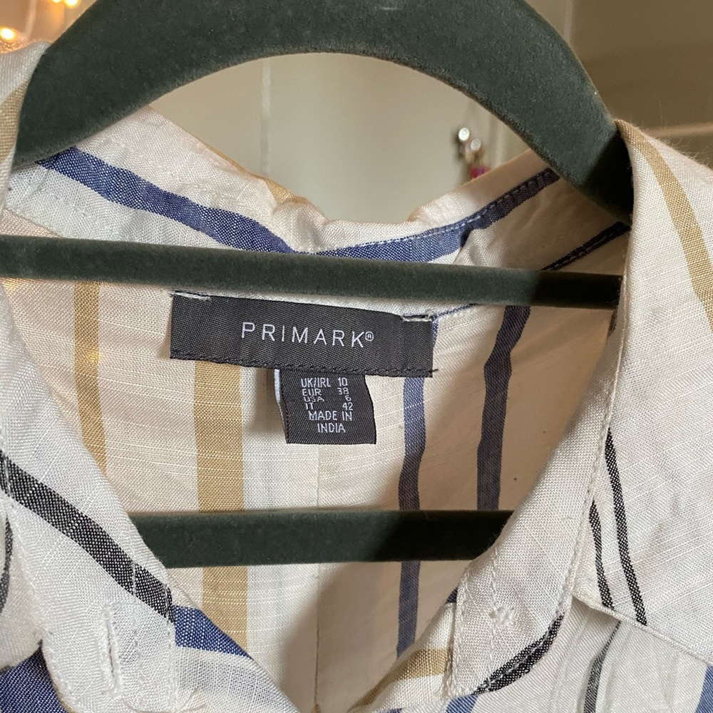 button up shift top - Picture 4 of 4